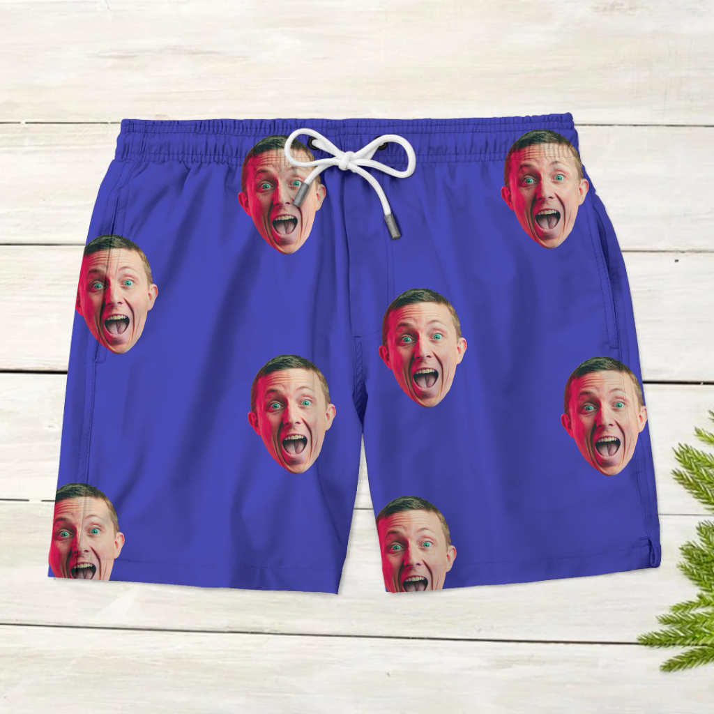 Custom zwembroek met foto