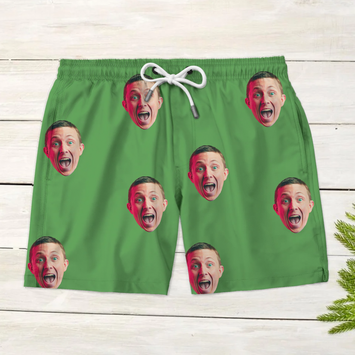 Custom zwembroek met foto