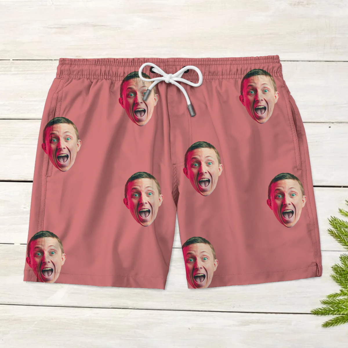 Custom zwembroek met foto