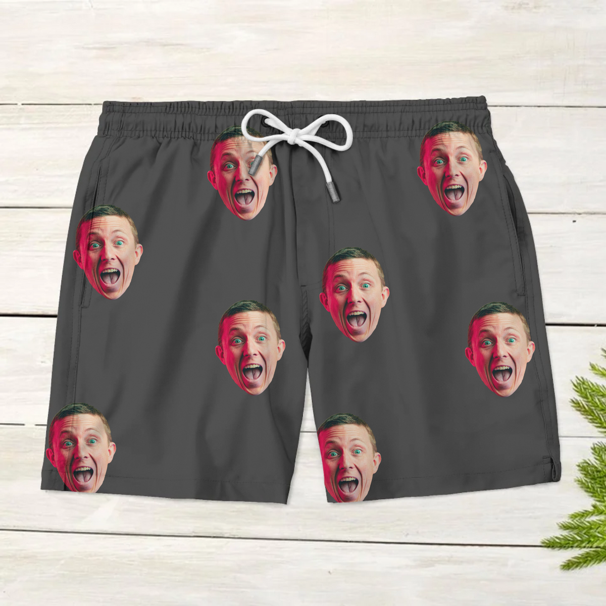 Custom zwembroek met foto