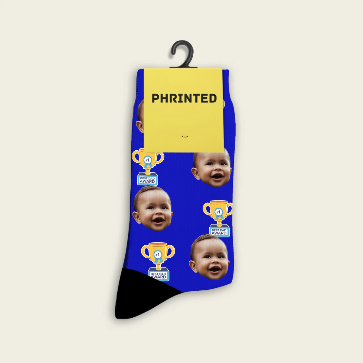 Custom Best Dad sokken met foto