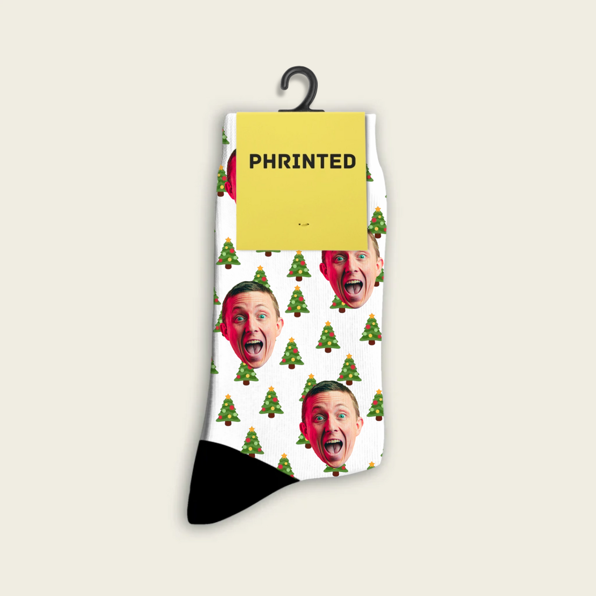 Custom kerstsokken met foto