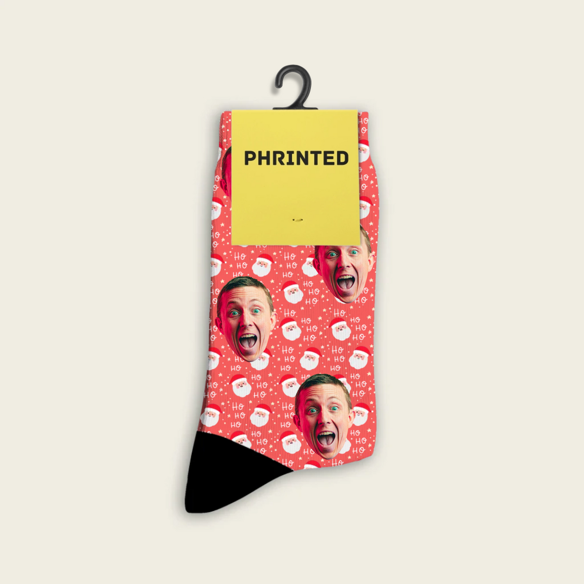 Custom kerstsokken met foto