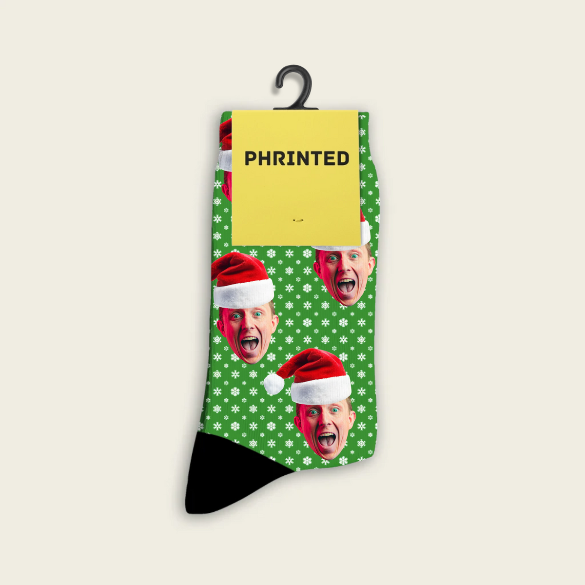 FaceSock | Gepersonaliseerde kerstsokken met foto