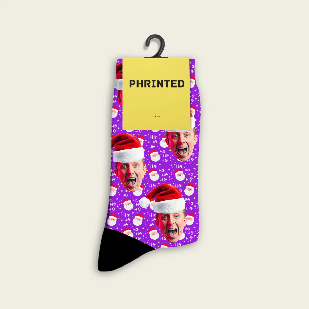 FaceSock | Gepersonaliseerde kerstsokken met foto
