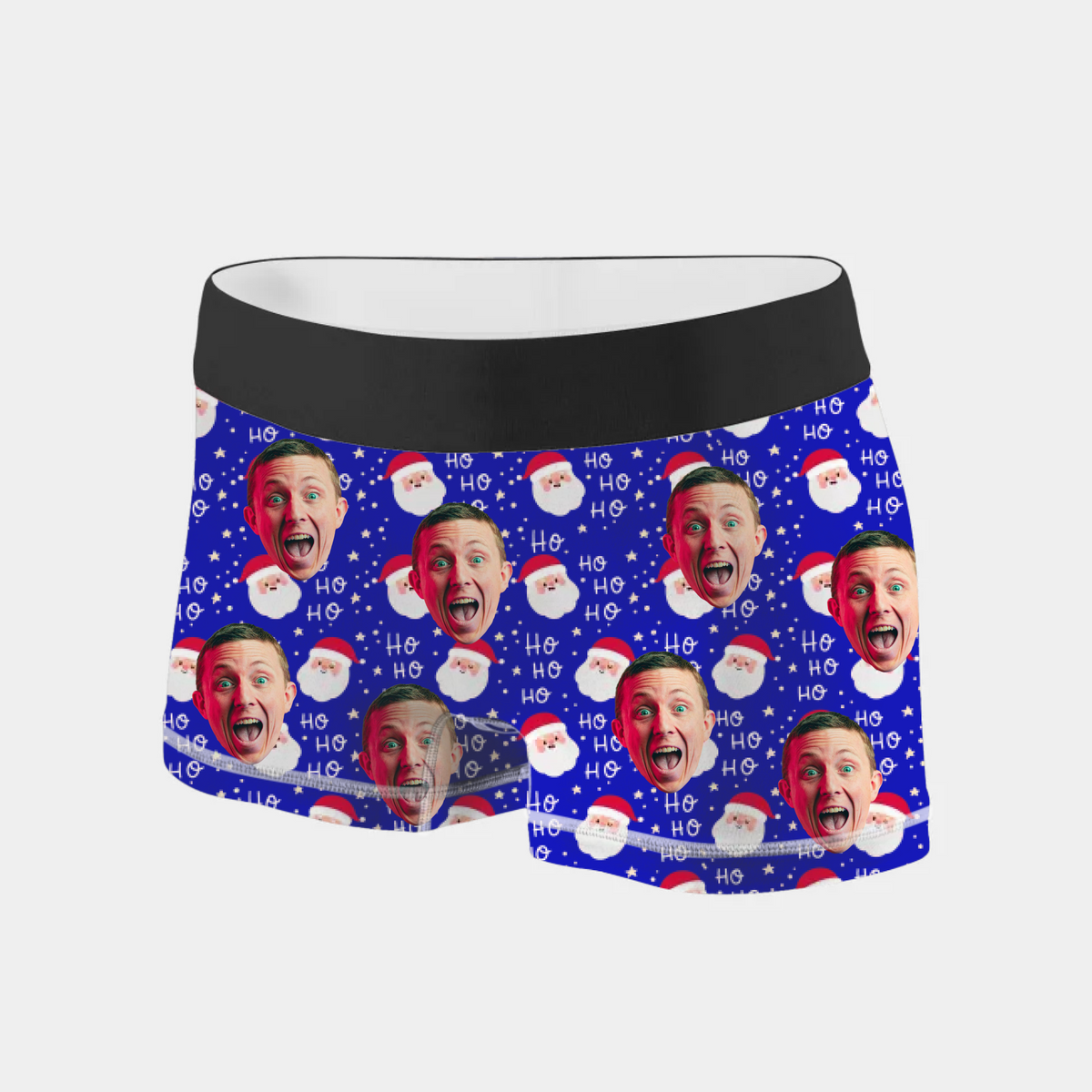 Personalized Christmas Boxer with photo